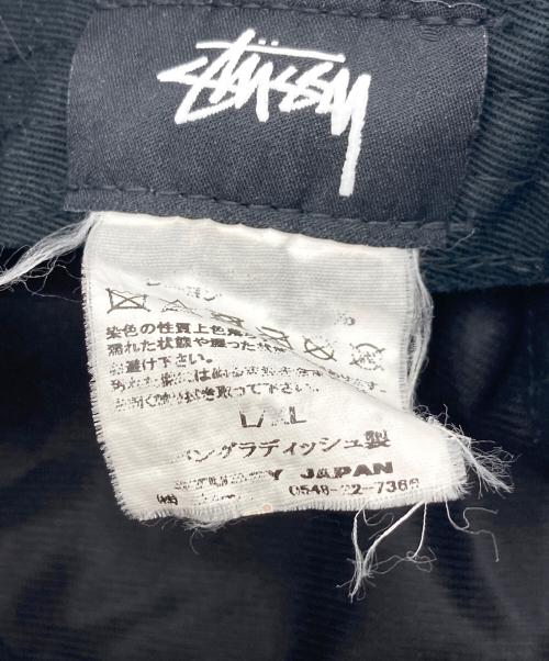 stussy（ステューシー）stussy (ステューシー) ストックロゴバケットハット ベージュ サイズ:Lの古着・服飾アイテム