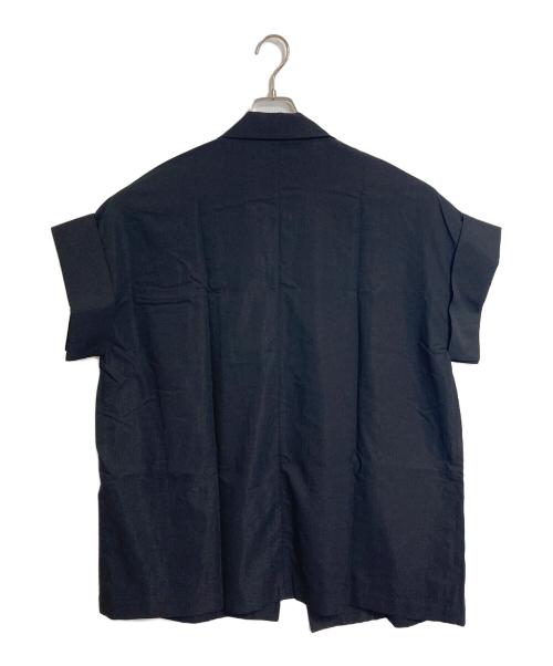 Dignite collier（ディニテ コリエ）Dignite collier (ディニテ コリエ) ビッグスリーブレス JK  アウター　ライトアウター ブラック サイズ:FREE 未使用品の古着・服飾アイテム