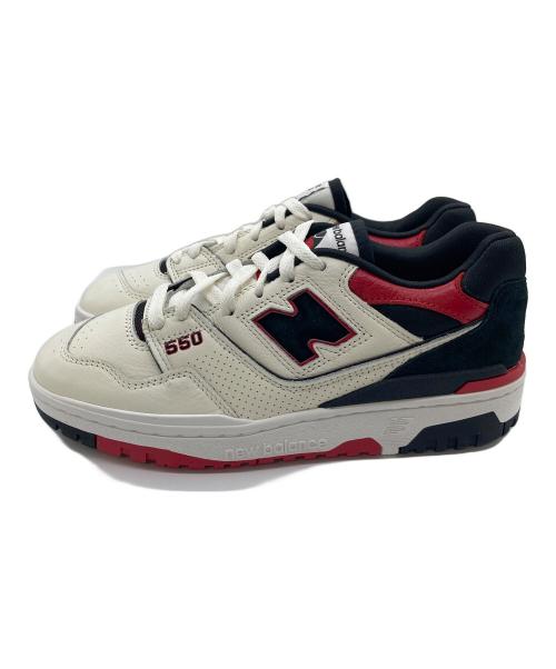 NEW BALANCE（ニューバランス）NEW BALANCE (ニューバランス) 550 Chicago  シカゴ　カジュアルスニーカー ブラック×ホワイト サイズ:25cmの古着・服飾アイテム
