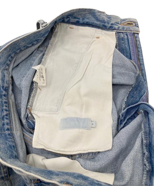 Graphpaper（グラフペーパー）Graphpaper (グラフペーパー) ARKnets (アークネッツ) 別注 Selvage Denim Two Tuck Wide Pants フェードブルー LIGHT FADEの古着・服飾アイテム