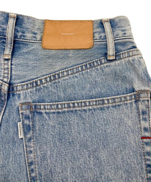 Graphpaper（グラフペーパー）Graphpaper (グラフペーパー) ARKnets (アークネッツ) 別注 Selvage Denim Two Tuck Wide Pants フェードブルー LIGHT FADEの古着・服飾アイテム