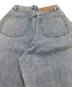 中古・古着 Graphpaper (グラフペーパー) ARKnets (アークネッツ) 別注 Selvage Denim Two Tuck Wide Pants フェードブルー LIGHT FADE：20000円