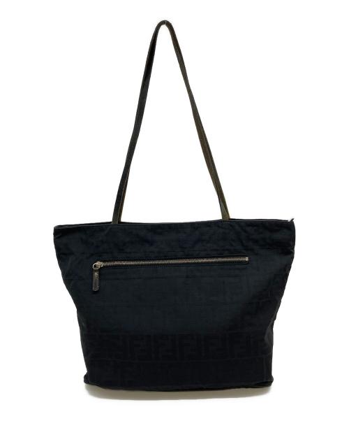 FENDI（フェンディ）FENDI (フェンディ) ズッカ柄ハンドバッグ ブラック サイズ:実寸参照の古着・服飾アイテム