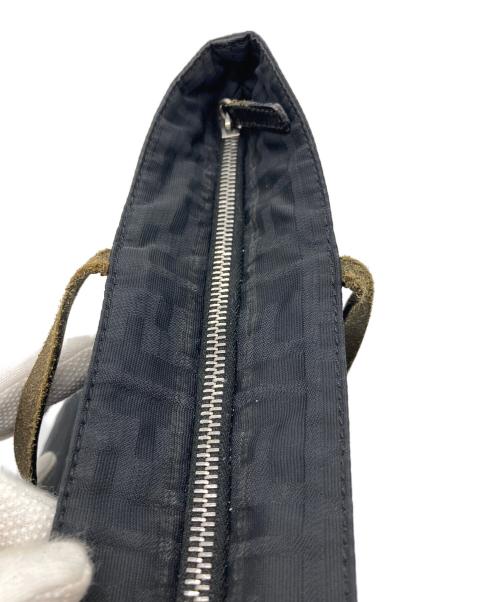 FENDI（フェンディ）FENDI (フェンディ) ズッカ柄ハンドバッグ ブラック サイズ:実寸参照の古着・服飾アイテム