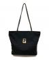 FENDI（フェンディ）の古着「ズッカ柄ハンドバッグ」｜ブラック