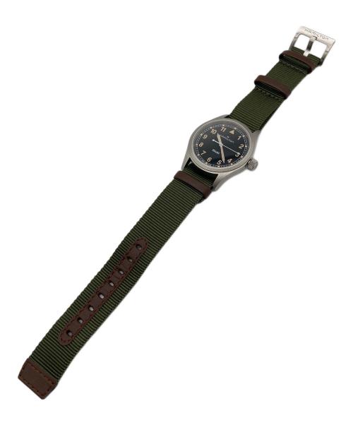 HAMILTON（ハミルトン）HAMILTON (ハミルトン) カーキ フィールド Quartz 38mm ブラック サイズ:実寸参照の古着・服飾アイテム
