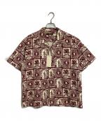 Sun Surfサンサーフ）の古着「HAWAIIAN STAMP/ハワイアンスタンプ」｜ボルドー