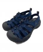 KEENキーン）の古着「ニューポート キャンバス NEWPORT CANVAS」｜ネイビー