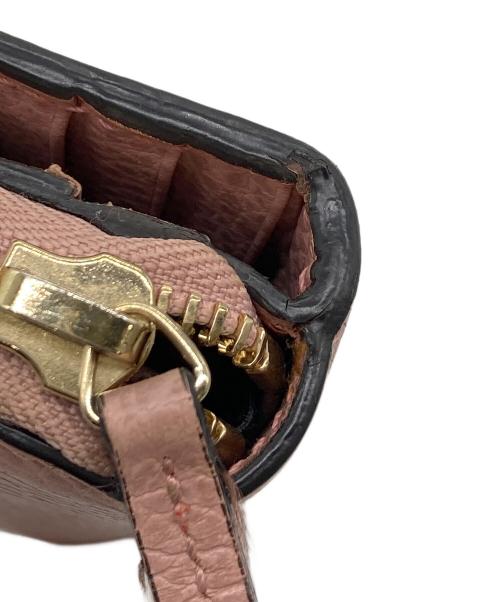 GUCCI（グッチ）GUCCI (グッチ) インターロッキングG 三つ折り 長財布 ピンク サイズ:実寸参照の古着・服飾アイテム