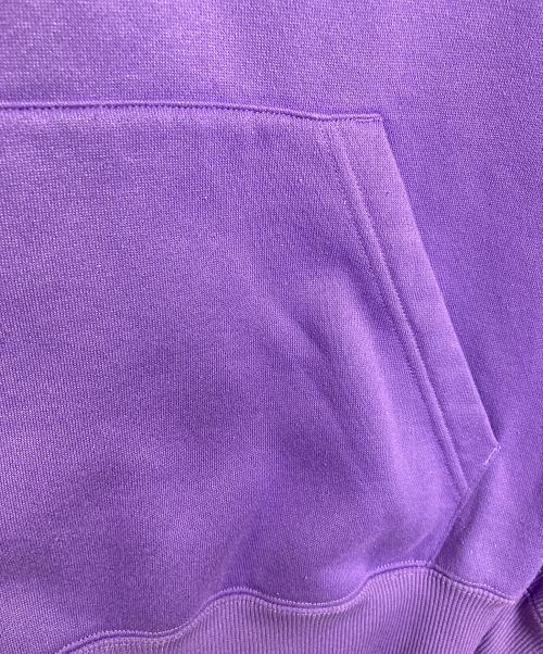 THE NORTH FACE（ザ ノース フェイス）THE NORTH FACE (ザ ノース フェイス) バックスクエアロゴフーディ　フーディ　スポーツ　アウトドア　 パープル サイズ:XLの古着・服飾アイテム