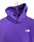 THE NORTH FACE (ザ ノース フェイス) バックスクエアロゴフーディ　フーディ　スポーツ　アウトドア　 パープル サイズ:XL：4500円
