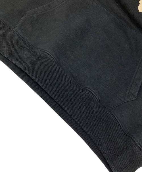 OFFWHITE（オフホワイト）OFFWHITE (オフホワイト) ロゴ テープ アローフーディ ブラック サイズ:Mの古着・服飾アイテム