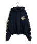 OFFWHITE（オフホワイト）の古着「ロゴ テープ アローフーディ」｜ブラック