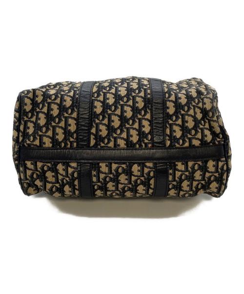 Christian Dior（クリスチャン ディオール）Christian Dior (クリスチャン ディオール) ヴィンテージミニボストンバッグ トロッター柄 ネイビー サイズ:実寸参照の古着・服飾アイテム