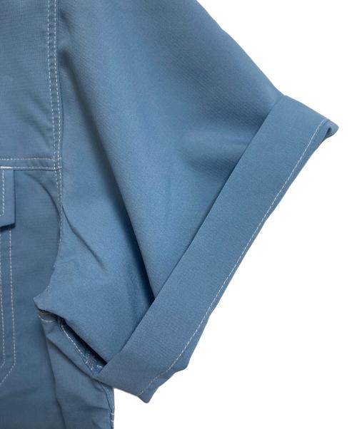 Patagonia（パタゴニア）Patagonia (パタゴニア) Sol Patrol ⅡShirt-Short Sleeve ソルパトロール　ショートスリーブ　ステッチ　スポーツ　アウトドア スカイブルー サイズ:Sの古着・服飾アイテム