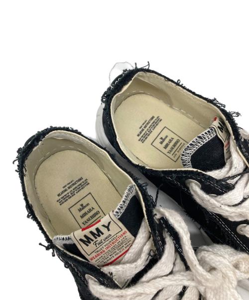 Maison MIHARA YASUHIRO（メゾン ミハラ ヤスヒロ）Maison MIHARA YASUHIRO (メゾン ミハラ ヤスヒロ) PETERSON LOW CANVAS スニーカー ブラック×ホワイト サイズ:41の古着・服飾アイテム
