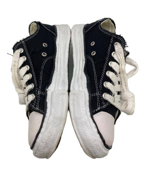 Maison MIHARA YASUHIRO（メゾン ミハラ ヤスヒロ）Maison MIHARA YASUHIRO (メゾン ミハラ ヤスヒロ) PETERSON LOW CANVAS スニーカー ブラック×ホワイト サイズ:41の古着・服飾アイテム