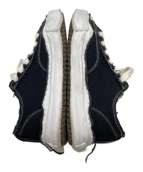 Maison MIHARA YASUHIRO（メゾン ミハラ ヤスヒロ）Maison MIHARA YASUHIRO (メゾン ミハラ ヤスヒロ) PETERSON LOW CANVAS スニーカー ブラック×ホワイト サイズ:41の古着・服飾アイテム