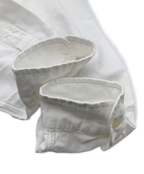 RALPH LAUREN（ラルフローレン）RALPH LAUREN (ラルフローレン) 【古着】CLASSIC FITシャツ　長袖シャツ　ポニー刺繍シャツ　ポケットシャツ　無地 ホワイト サイズ:Lの古着・服飾アイテム