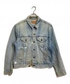 LEVI'Sリーバイス）の古着「【古着】80’Sデニムジャケット　USA製　アウター　ライトアウター　80年代　ボタン裏527」｜ブルー