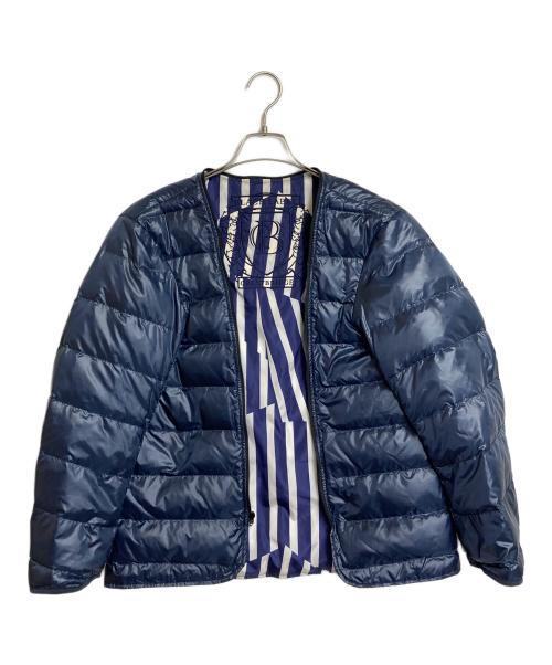 BLACK LABEL CRESTBRIDGE（ブラックレーベル クレストブリッジ）BLACK LABEL CRESTBRIDGE (ブラックレーベル クレストブリッジ) ダウンライナー付ナイロンジャケット ロイヤルネイビースモッグ型 ネイビー サイズ:Mの古着・服飾アイテム