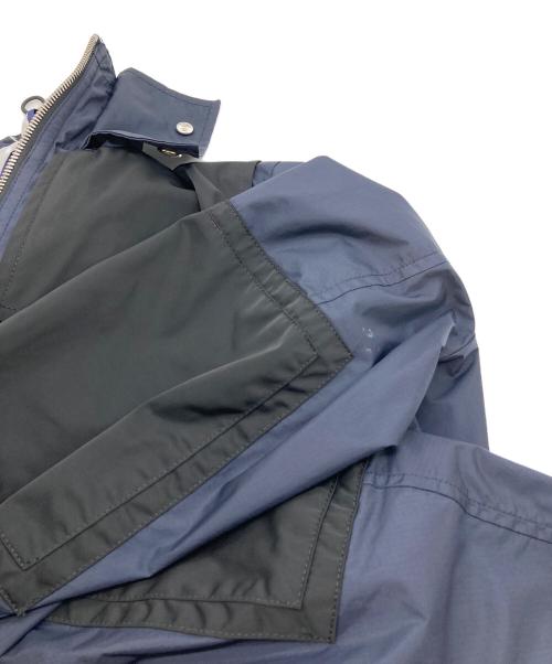 BLACK LABEL CRESTBRIDGE（ブラックレーベル クレストブリッジ）BLACK LABEL CRESTBRIDGE (ブラックレーベル クレストブリッジ) ダウンライナー付ナイロンジャケット ロイヤルネイビースモッグ型 ネイビー サイズ:Mの古着・服飾アイテム