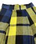 Spick and Span (スピックアンドスパン) O'NEIL OF DUBLIN (オニールオブダブリン) リネンチェックスカート　ロングスカート　麻 イエロー×ネイビー サイズ:US6：6000円