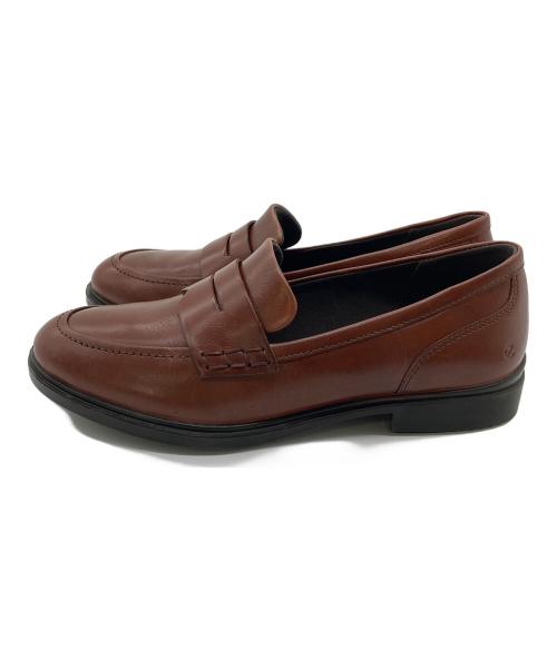 ECCO（エコー）ECCO (エコー) ローファー　セレモニー ブラウン サイズ:EU35の古着・服飾アイテム