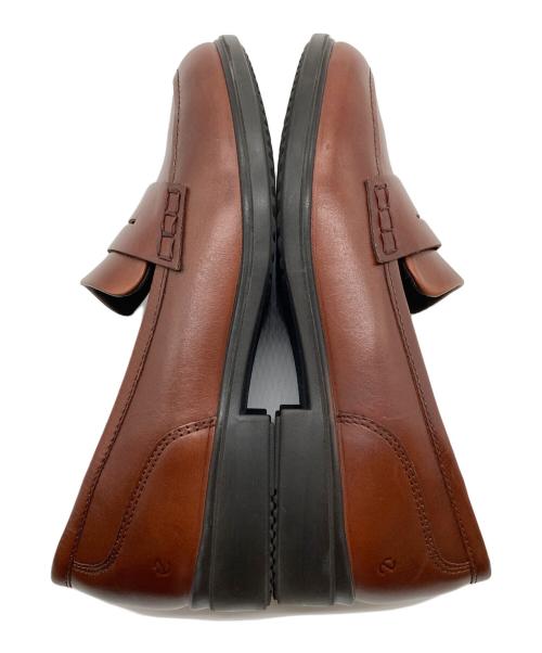 ECCO（エコー）ECCO (エコー) ローファー　セレモニー ブラウン サイズ:EU35の古着・服飾アイテム