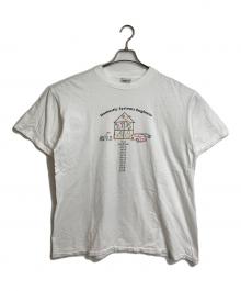 ONEITA（オニータ）の古着「【古着】90’SヴィンテージTシャツ　シングルステッチ　半袖カットソー　オーバーサイズ　Tee   90年代　USA製」｜ホワイト