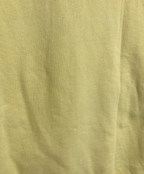 VINTAGE by Oneita（ヴィンテージ バイ オニータ）VINTAGE by Oneita (ヴィンテージ バイ オニータ) 【古着】90’Sプレーンスウェット ブランクスウェット　オーバーサイズ　90年代　USA製　NXVT イエロー サイズ:XLの古着・服飾アイテム