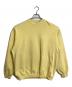VINTAGE by Oneita（ヴィンテージ バイ オニータ）の古着「【古着】90’Sプレーンスウェット ブランクスウェット　オーバーサイズ　90年代　USA製　NXVT」｜イエロー