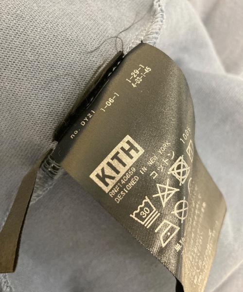 KITH（キス）KITH (キス) Mosaic Tee  モザイクT  半袖カットソー　Tシャツ　Tee  オーバーサイズ ブルー サイズ:Lの古着・服飾アイテム