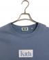 KITH (キス) Mosaic Tee  モザイクT  半袖カットソー　Tシャツ　Tee  オーバーサイズ ブルー サイズ:L：6000円