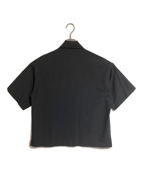 MARKA（マーカ）MARKA (マーカ) PLEATS POCKET SHIRT ブラック サイズ:2の古着・服飾アイテム