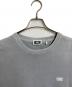 KITH (キス) ロゴTシャツ　半袖カットソー　Tシャツ　Tee   オーバーサイズ グレー サイズ:XL：5000円