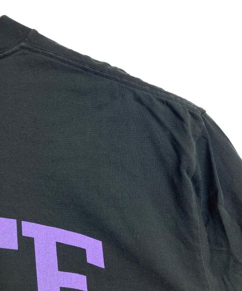 blurhms ROOTSTOCK（ブラームスルーツストック）blurhms ROOTSTOCK (ブラームスルーツストック) Cotton Rayon T  半袖カットソー　Tシャツ　Tee  オーバーサイズ　日本製 ブラック サイズ:実寸参照の古着・服飾アイテム