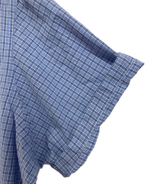 POLO（ポロ・ラルフローレン）POLO (ポロ) 【古着】ボタンダウンシャツ　半袖シャツ　ワンポイント刺繍シャツ　ポニー刺繍　shirt   オーバーサイズ ネイビー サイズ:18/XXLの古着・服飾アイテム