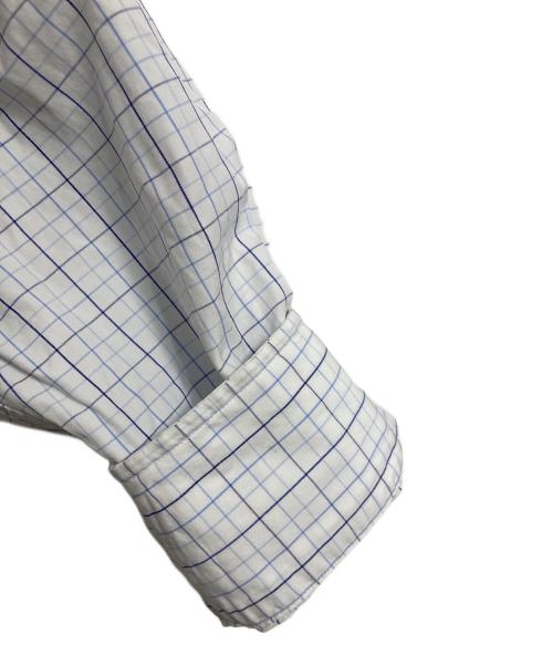 POLO RALPH LAUREN（ポロ・ラルフローレン）POLO RALPH LAUREN (ポロ・ラルフローレン) チェックシャツ　長袖シャツ　オーバーサイズ ホワイト サイズ:16 1/2 36/37の古着・服飾アイテム