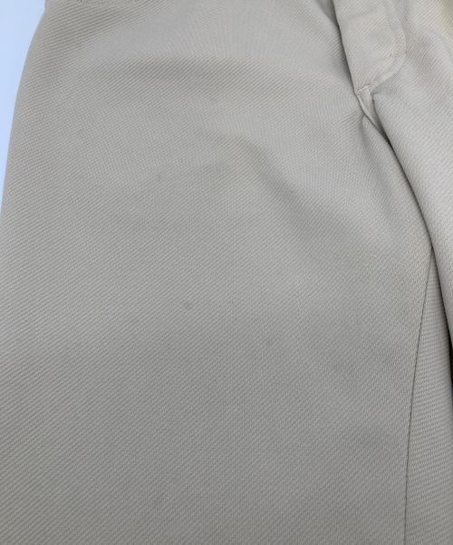 LEE（リー）LEE (リー) 【古着】80’Ｓパンツ　フレアパンツ　ヴィンテージ　80年代　タロンジップ ベージュ サイズ:実寸参照の古着・服飾アイテム