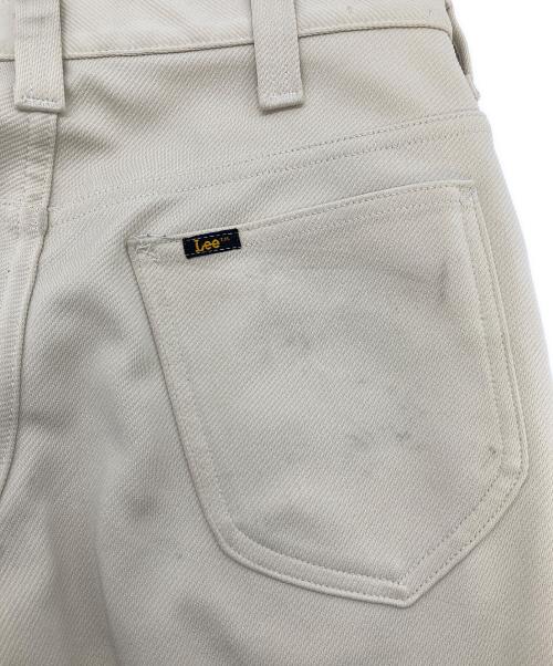 LEE（リー）LEE (リー) 【古着】80’Ｓパンツ　フレアパンツ　ヴィンテージ　80年代　タロンジップ ベージュ サイズ:実寸参照の古着・服飾アイテム