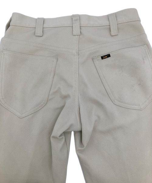 LEE（リー）LEE (リー) 【古着】80’Ｓパンツ　フレアパンツ　ヴィンテージ　80年代　タロンジップ ベージュ サイズ:実寸参照の古着・服飾アイテム