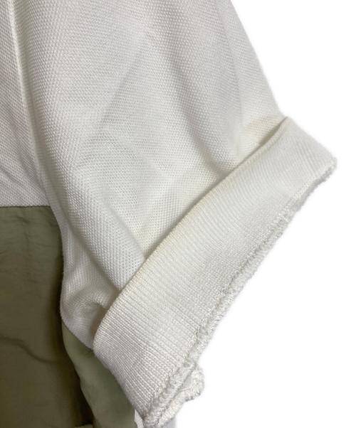 FRED PERRY（フレッドペリー）FRED PERRY (フレッドペリー) ロゴ刺繍ポロシャツ　半袖シャツ ホワイト サイズ:Lの古着・服飾アイテム