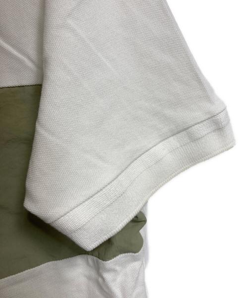 FRED PERRY（フレッドペリー）FRED PERRY (フレッドペリー) ロゴ刺繍ポロシャツ　半袖シャツ ホワイト サイズ:Lの古着・服飾アイテム