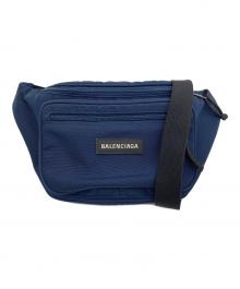 BALENCIAGA（バレンシアガ）の古着「エクスプローラー ベルトバッグ ボディーバッグ　ショルダーバッグ　イタリア製」｜ネイビー