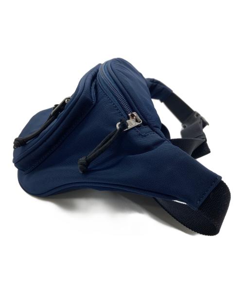 BALENCIAGA（バレンシアガ）BALENCIAGA (バレンシアガ) エクスプローラー ベルトバッグ ボディーバッグ　ショルダーバッグ　イタリア製 ネイビー サイズ:実寸参照の古着・服飾アイテム