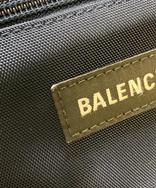 BALENCIAGA（バレンシアガ）BALENCIAGA (バレンシアガ) エクスプローラー ベルトバッグ ボディーバッグ　ショルダーバッグ　イタリア製 ネイビー サイズ:実寸参照の古着・服飾アイテム
