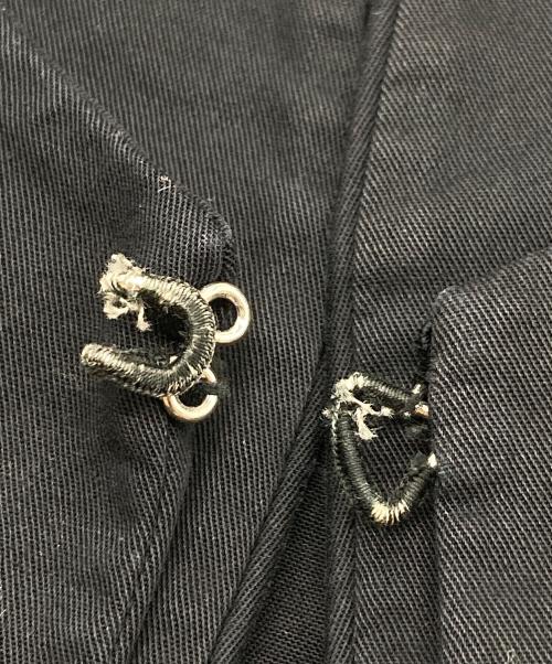 MARTIN MARGIELA（マルタン・マルジェラ）MARTIN MARGIELA (マルタン・マルジェラ) ラペルドッキングサイドカットジャケット ４つタグ　09SS ラペル着脱可 本人期 ここのえ期 ネイビー サイズ:38の古着・服飾アイテム