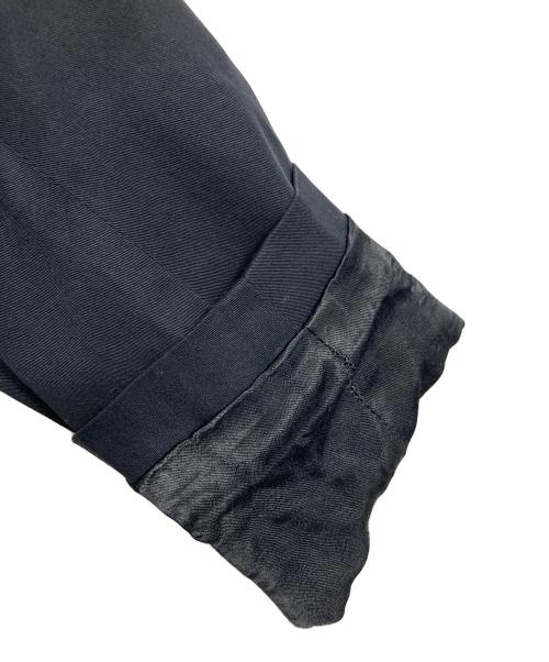 MARTIN MARGIELA（マルタン・マルジェラ）MARTIN MARGIELA (マルタン・マルジェラ) ラペルドッキングサイドカットジャケット ４つタグ　09SS ラペル着脱可 本人期 ここのえ期 ネイビー サイズ:38の古着・服飾アイテム
