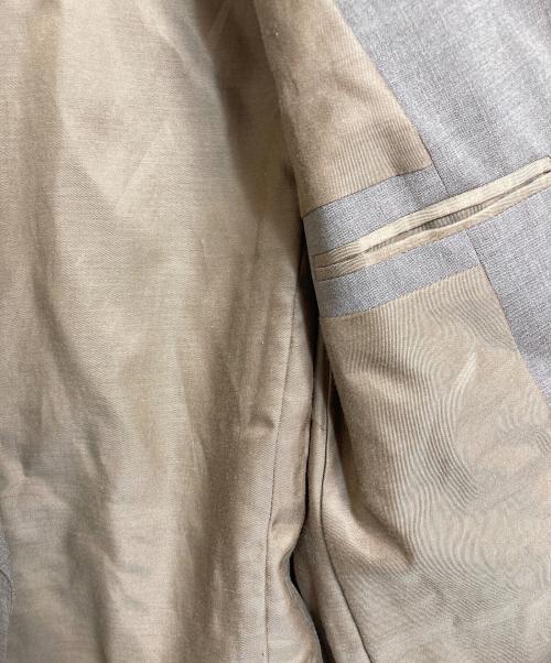 BEAUTY&YOUTH（ビューティーアンドユース）BEAUTY&YOUTH (ビューティーアンドユース) TRADITIONAL サマーウールダブルジャケット　オフィスカジュアル　セレモニー　日本製 ベージュ サイズ:36の古着・服飾アイテム